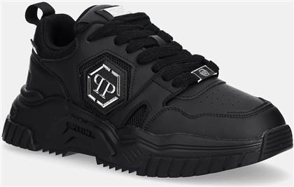 ΑΘΛΗΤΙΚΑ NEW PREDATOR ΧΡΩΜΑ: ΜΑΥΡΟ, USC0837.PTE003N.0202 PHILIPP PLEIN