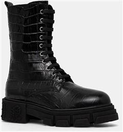 ΔΕΡΜΑΤΙΝΕΣ ΜΠΟΤΕΣ CROCO GOTHIC PHILIPP PLEIN