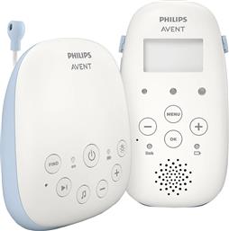 DECT BABY MONITOR ΚΩΔ SCD715/26 ΣΥΣΚΕΥΗ ΠΑΡΑΚΟΛΟΥΘΗΣΗΣ ΜΩΡΟΥ ΜΕ ΕΝΔΕΙΞΕΙΣ LED, ΑΜΦΙΔΡΟΜΗ ΟΜΙΛΙΑ, ΜΕΤΡΗΣΗ ΘΕΡΜΟΚΡΑΣΙΑΣ & ΝΥΧΤΕΡΙΝΟ ΦΩΣ ΜΕ ΝΑΝΟΥΡΙΣΜΑΤΑ ΔΙΑΡΚΕΙΑΣ ΜΠΑΤΑΡΙΑΣ ΕΩΣ & 24 ΩΡΕΣ ΜΕ ΕΜΒΕΛΕΙΑ 330 ΜΕΤΡΩΝ 1 ΤΕΜΑΧΙΟ PHILIPS AVENT