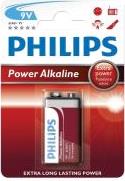 ΜΠΑΤΑΡΙΑ POWER ALKALINE 6LR61P1B 9V PHILIPS