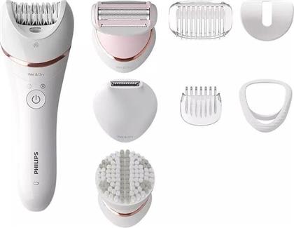 ΣΕΤ ΑΠΟΤΡΙΧΩΣΗΣ BRE735/00 SERIES 8000 EPILATOR ΓΙΑ ΣΩΜΑ ΜΠΙΚΙΝΙ ΛΕΥΚΟ PHILIPS