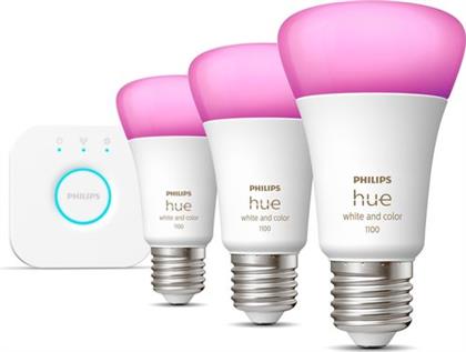 HUE STARTER KIT E27 WHITE AND COLOR AMBIANCE ΛΑΜΠΕΣ PHILIPS