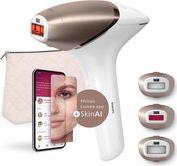 LIGHT HAIR REMOVER INTENSE PULSED LIGHT IPL BRI973 INTENSE PULSED LASER ROSE GOLD WHITE PHILIPS