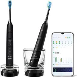 ΣΕΤ ΗΛΕΚΤΡΙΚΕΣ ΟΔΟΝΤΟΒΟΥΡΤΣΕΣ SONICARE DIAMONDCLEAN HX9914/54 - ΜΑΥΡΟ PHILIPS