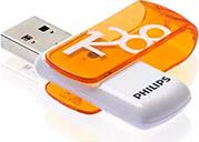 VIVID EDITION 128GB USB 2.0 FLASH DRIVE SUNRISE ORANGE FM12FD05B/00 PHILIPS από το e-SHOP
