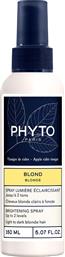 PHYTO BLONDE BRIGHTENING SPRAY ΛΑΜΨΗΣ ΓΙΑ ΑΝΟΙΧΤΟΧΡΩΜΑ ΕΩΣ ΣΚΟΥΡΑ, ΞΑΝΘΑ ΜΑΛΛΙΑ 150ML PHYTO PARIS