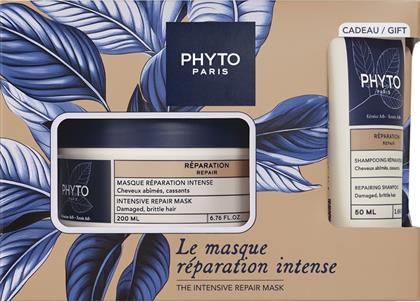 PHYTO PROMO REPARATION INTENSIVE REPAIR MASK 200ML & ΔΩΡΟ SHAMPOO 50ML PHYTO PARIS
