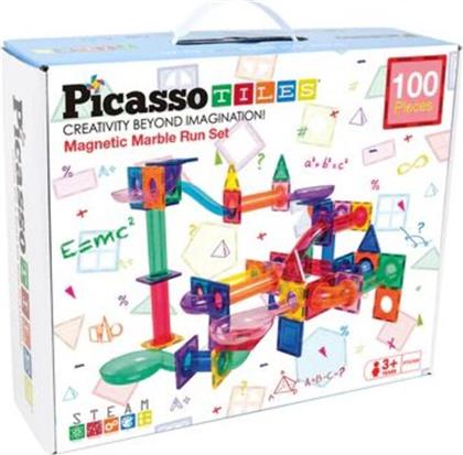 PICASSO TILES MAGNETIC RUN SET 100ΤΜΧ (PTG100) από το MOUSTAKAS