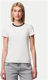 T-SHIRT MAY 17154483 ΛΕΥΚΟ SLIM FIT PIECES