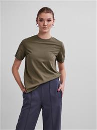 T-SHIRT RIA 17086970 ΠΡΑΣΙΝΟ REGULAR FIT PIECES από το EPAPOUTSIA