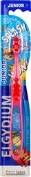 ELGYDIUM JUNIOR RACOON SOFT TOOTHBRUSH ΜΑΛΑΚΗ ΟΔΟΝΤΟΒΟΥΡΤΣΑ ΜΕ ΤΟΝ ΗΡΩΑ ΜΑΣΚΟΦΟΡΟ ΡΑΚΟΥΝ ΓΙΑ ΠΑΙΔΙΑ ΑΠΟ 7 ΕΩΣ 12 ΕΤΩΝ 1 ΤΕΜΑΧΙΟ - ΚΟΚΚΙΝΟ PIERRE FABRE