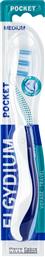 ELGYDIUM POCKET MEDIUM TRAVEL TOOTHBRUSH ΜΕΤΡΙΑ ΑΝΑΔΙΠΛΟΥΜΕΝΗ ΟΔΟΝΤΟΒΟΥΡΤΣΑ ΤΑΞΙΔΙΟΥ 1 ΤΕΜΑΧΙΟ - ΜΠΛΕ PIERRE FABRE