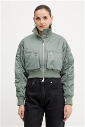 ΜΠΟΥΦΑΝ BOMBER ΧΡΩΜΑ: ΠΡΑΣΙΝΟ, 105339 A2OI PINKO
