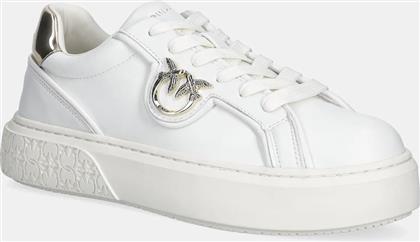 ΔΕΡΜΑΤΙΝΑ ΑΘΛΗΤΙΚΑ ΠΑΠΟΥΤΣΙΑ YOKO 06 ΧΡΩΜΑ: ΑΣΠΡΟ, SS0041P087Z1B PINKO