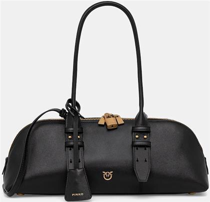 ΔΕΡΜΑΤΙΝΗ ΤΣΑΝΤΑ HORIZONTAL PINKO