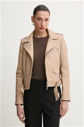 ΔΕΡΜΑΤΙΝO JACKET ΓΥΝΑΙΚΕΙΟ, ΧΡΩΜΑ: ΜΠΕΖ, 103897 A21L PINKO