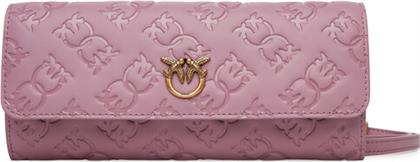 ΜΕΓΑΛΟ ΠΟΡΤΟΦΟΛΙ ΓΥΝΑΙΚΕΙΟ LOVE TINY BIRDS WALLET C 103765 A1YB ΜΩΒ PINKO