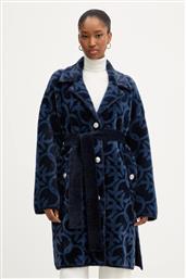 ΠΑΛΤΟ ΧΡΩΜΑ: ΝΑΥΤΙΚΟ ΜΠΛΕ, 105415 A2WY PINKO