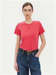 T-SHIRT 100355 A2HN ΚΟΚΚΙΝΟ REGULAR FIT PINKO