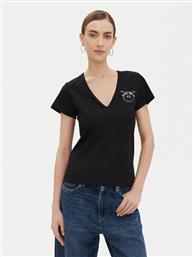 T-SHIRT 100372 A24E ΜΑΥΡΟ REGULAR FIT PINKO