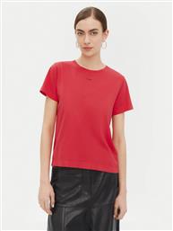 T-SHIRT 100373 A228 ΚΟΚΚΙΝΟ REGULAR FIT PINKO