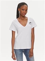 T-SHIRT 102950 A1N8 ΛΕΥΚΟ RELAXED FIT PINKO από το MODIVO
