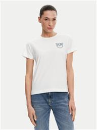 T-SHIRT NAMBRONE 103320 A2G7 ΛΕΥΚΟ REGULAR FIT PINKO από το MODIVO