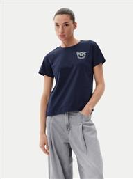 T-SHIRT NAMBRONE 103320 A2G7 ΣΚΟΥΡΟ ΜΠΛΕ REGULAR FIT PINKO