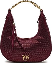 ΤΣΑΝΤΑ BRIOCHE HOBO MINI AI 24-25 PLTT 101433 A159 ΜΠΟΡΝΤΟ PINKO από το MODIVO