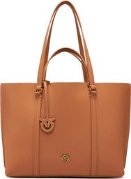 ΤΣΑΝΤΑ CARRIE SHOPPER BIG AI 24-25 PLTT 102832 A1LF ΜΠΕΖ PINKO