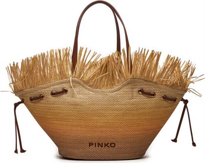 ΤΣΑΝΤΑ PAGODA EXTRA SHOPPER . PE 24 PLTT 102911 A1R6 ΜΠΕΖ PINKO