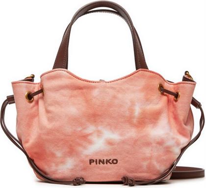 ΤΣΑΝΤΑ PAGODA SMALL SHOPPER PE 24 PLTT 102910 A1MB ΠΟΡΤΟΚΑΛΙ PINKO