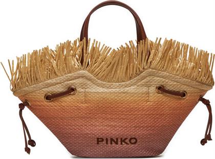 ΤΣΑΝΤΑ PAGODA SMALL SHOPPER . PE 24 PLTT 102910 A1R6 ΜΠΕΖ PINKO