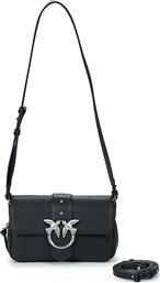 ΤΣΑΝΤΕΣ ΩΜΟΥ LOVE ONE SLOUCHY ZIP MINI VITELLO BIKER PINKO
