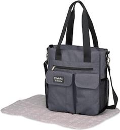 ΤΣΑΝΤΑ ΑΛΛΑΞΙΕΡΑ DENIM GREY 30X34 CM(47631930) PIRULOS