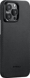 MAGEZ 4 600D CASE BLACK/GREY TWILL FOR IPHONE 15 PRO MAX PITAKA