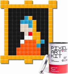 DIY ΚΙΤ ΨΗΦΙΔΩΤΟΥ PIXEL GRIL+PEARL PIXEL CORNER