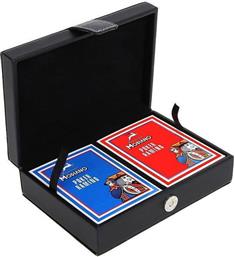 ΚΟΥΤΙ ΔΕΡΜΑΤΙΝΗΣ ΜΑΥΡΟ ΜΕ 2 ΤΡΑΠΟΥΛΕΣ MODIANO PLATINUMGAMES