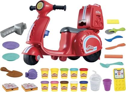 PIZZA DELIVERY SCOOTER PLAYSET (F8803) PLAYDOH από το MOUSTAKAS