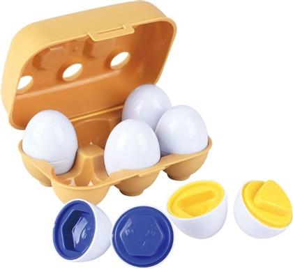 SHAPE SORTER EGGS RAINBOW SET (1732) PLAYGO