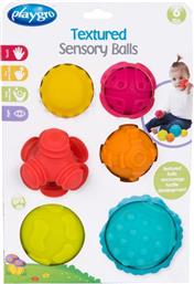 ΠΑΙΧΝΙΔΙ ΣΕΤ ΜΠΑΝΙΟΥ TEXTURED SENSORY BALLS PLAYGRO