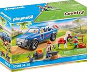70518 COUNTRY MOBILE BLACKSMITH WITH LIGHT EFFECT PLAYMOBIL από το e-SHOP