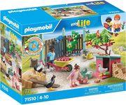 71510 ΚΗΠΟΣ ΕΞΟΧΙΚΟΥ ΣΠΙΤΙΟΥ ΜΕ ΚΟΤΕΤΣΙ PLAYMOBIL