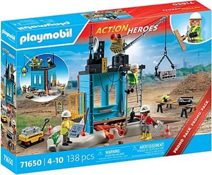 ACTION HEROES ΕΡΓΟΤΑΞΙΟ 71650 PLAYMOBIL από το TOYSCENTER