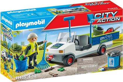 CITY ACTION - ΗΛΕΚΤΡΙΚΟ ΟΧΗΜΑ ΟΔΟΚΑΘΑΡΙΣΤΗ, 71433 PLAYMOBIL