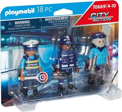 CITY ACTION ΟΜΑΔΑ ΑΣΤΥΝΟΜΕΥΣΗΣ 70669 PLAYMOBIL