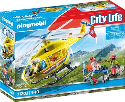 CITY LIFE ΕΛΙΚΟΠΤΕΡΟ ΠΡΩΤΩΝ ΒΟΗΘΕΙΩΝ 71203 PLAYMOBIL