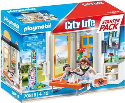 CITY LIFE STARTER PACK ΠΑΙΔΙΑΤΡΕΙΟ 70818 PLAYMOBIL