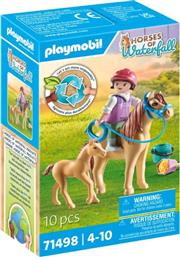 HORSES OF WATERFALL - ΠΑΙΔΑΚΙ ΜΕ ΑΛΟΓΟ ΚΑΙ ΠΟΥΛΑΡΙ, 71498 PLAYMOBIL