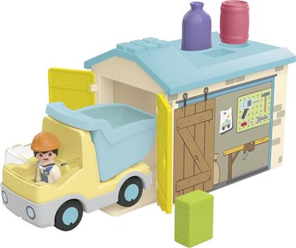 JUNIOR ΦΟΡΤΗΓΟ ΜΕ ΓΚΑΡΑΖ (71686) PLAYMOBIL